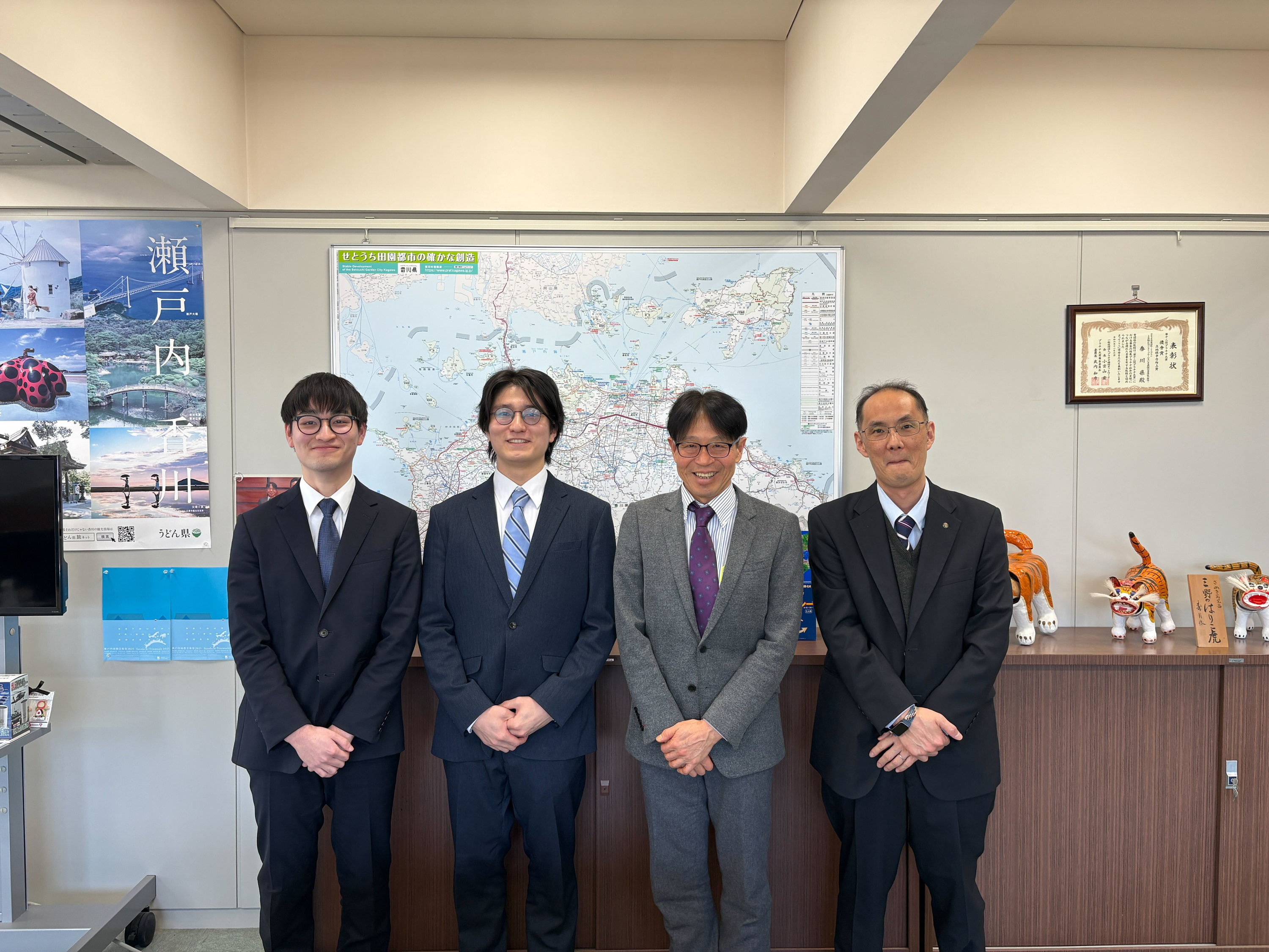 香川県庁 商工労働部を訪問しました